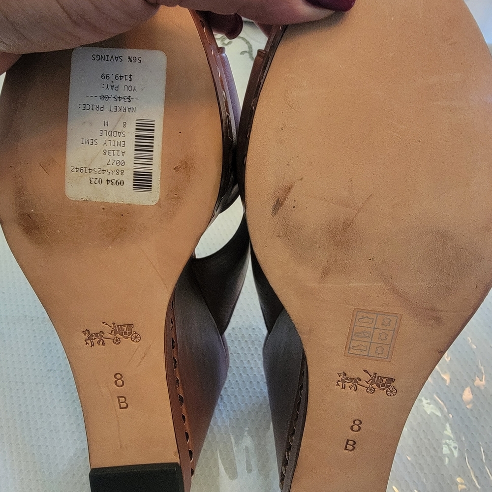Coach Wedges #wedges #coach #brown - Picture 7 of 10